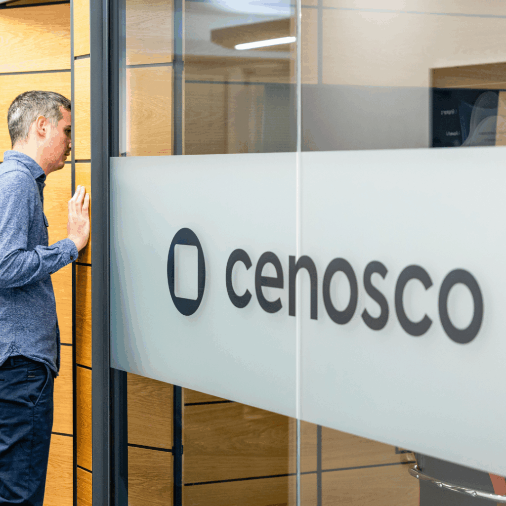 4_9 Cenosco's office, Cenosco logo